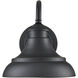 Alvii 1 Light 9.12 inch Powder Coated Black Outdoor Wall Sconce